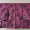 Antique Nagabaori (Long Haori) with Haori Ties – Reused Traditional Japanese Garment - Image 7