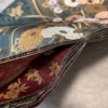 Unused Obi – Fukuro Obi with Basting Thread, Green and Gold Woven Fabric, Kimono Accessory, Pure Silk (Shōken) - Image 6