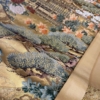 Fukuro Obi – Pure Silk with Genuine Gold Leaf & Gold Thread – Luxurious Woven Kimono Sash – Exquisite Traditional Japanese Textile - Imagen 3