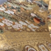 Fukuro Obi – Pure Silk with Genuine Gold Leaf & Gold Thread – Luxurious Woven Kimono Sash – Exquisite Traditional Japanese Textile - Imagen 4